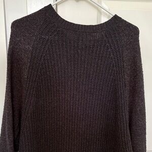 Chic Black Knit Sweater for Women